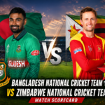 Bangladesh National Cricket Team Vs Zimbabwe National Cricket Team Match Scorecard