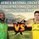 दक्षिण आफ्रिका वि ऑस्ट्रेलिया राष्ट्रीय क्रिकेट संघ सामन्याचे स्कोअरकार्ड