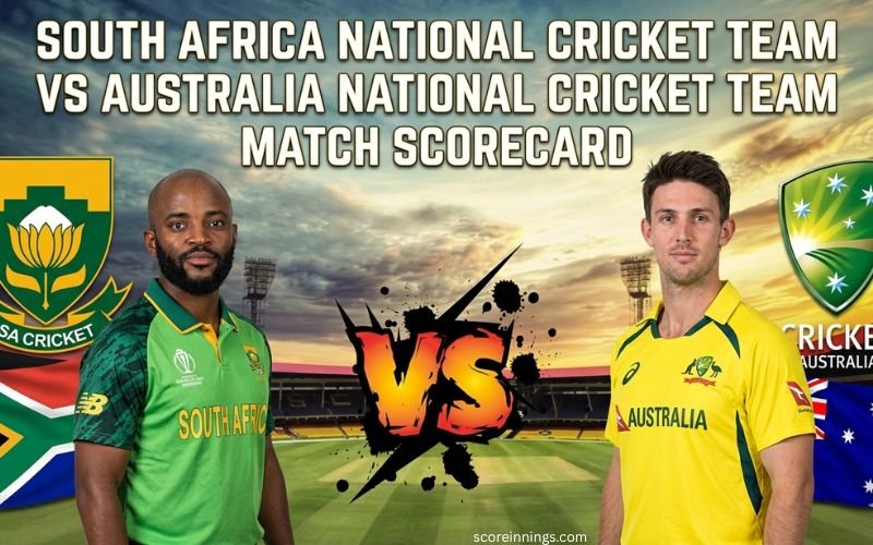 दक्षिण आफ्रिका वि ऑस्ट्रेलिया राष्ट्रीय क्रिकेट संघ सामन्याचे स्कोअरकार्ड