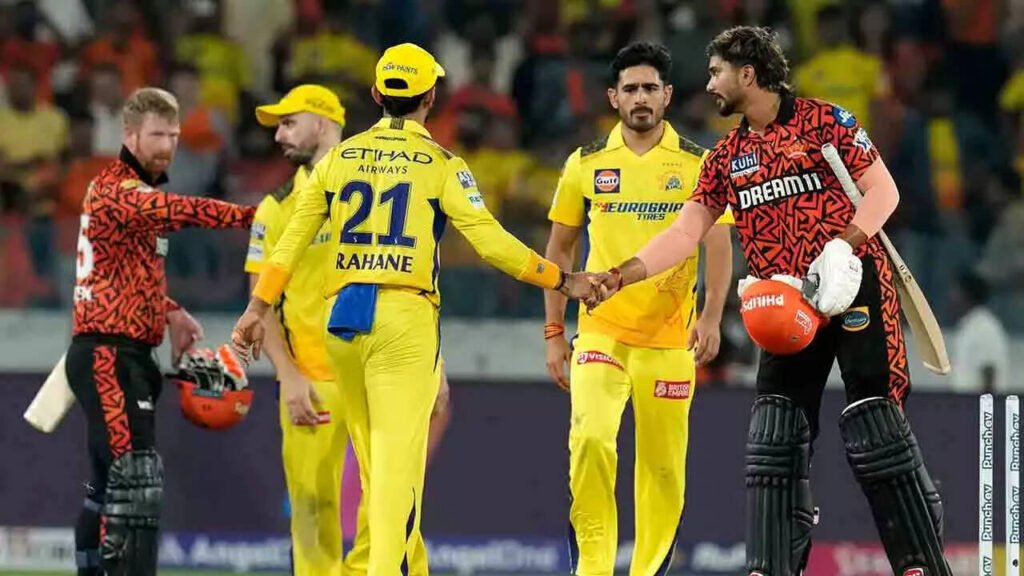 Sunrises Hyderabad vs Chennai Super Kings Match Scorecard
