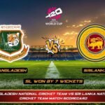 bangladesh national cricket team vs sri lanka national cricket team match scorecard