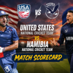 United States National Cricket Team vs Namibia National Cricket Team Match Scorecard