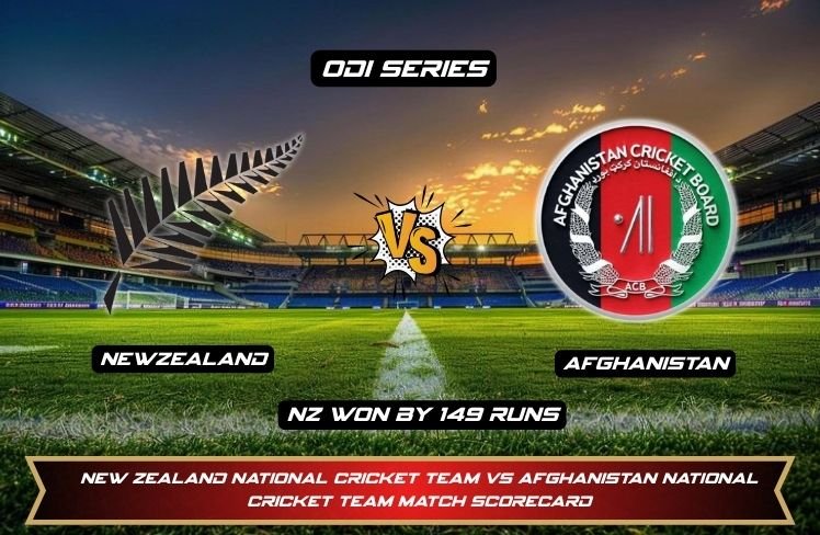 New Zealand National Cricket Team vs Afghanistan National Cricket Team Match Scorecard