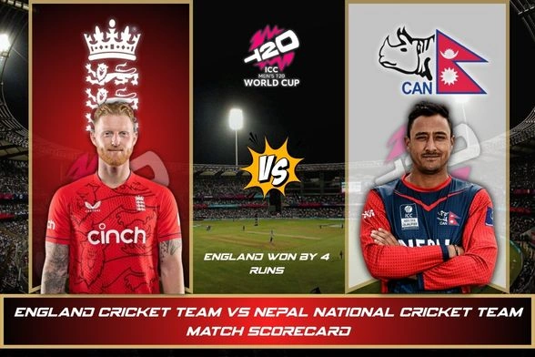 england cricket team vs nepal national cricket team match scorecard