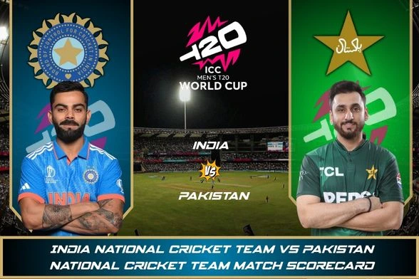 India National Cricket Team vs Pakistan National Cricket Team Match Scorecard