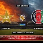 pakistan national cricket team vs afghanistan national cricket team match scorecard