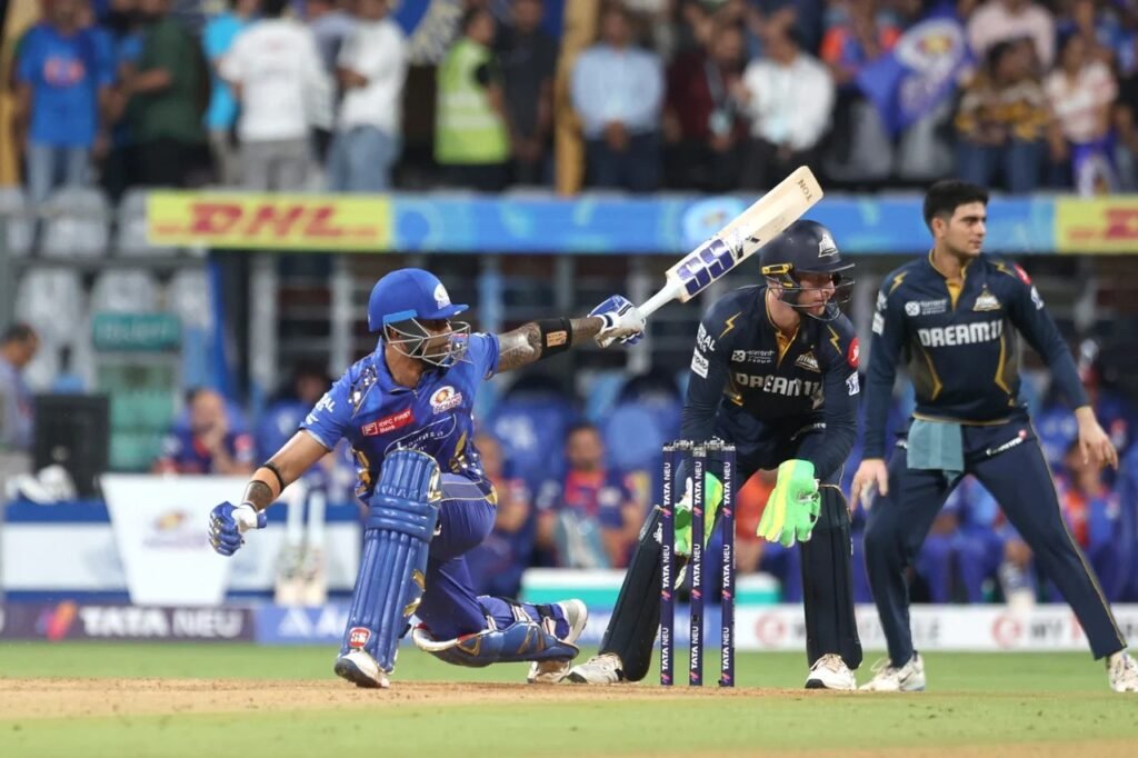 mumbai indians vs gujarat titans match scorecard