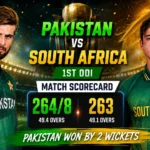Pakistan National Cricket Team vs South Africa National Cricket Team Match Scorecard