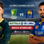 Australian Men’s Cricket Team vs Sri Lanka National Cricket Team Match Scorecard: Sri Lanka Stun Australia with Dominant 8-Wicket Win