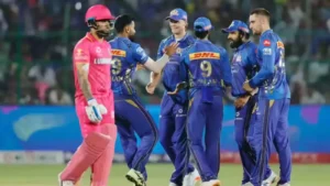 राजस्थान रॉयल्स वि मुंबई इंडियन्स चे सामने