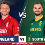 South Africa National Cricket Team vs England Cricket Team Match Scorecard: Complete Match Highlights & Full Scorecard