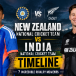 New Zealand National Cricket Team vs India National Cricket Team Timeline: 7 Incredible Rivalry Moments